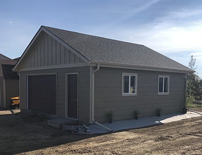 Detached Garage Builders Denver - 2 Car Detached Garage