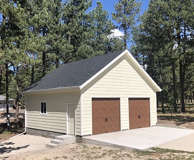 Detached Garage Builders Denver - 2 car detached garage